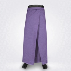 Greyish Purple  Plain Cotton Lungi